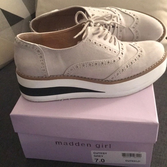steve madden platform oxford